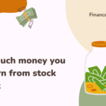 How much money you can make from stocks in a month
